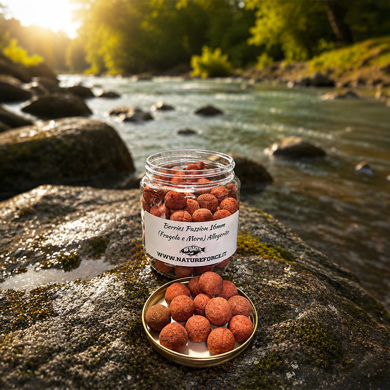 Berries Passion Hookbait Alleggerite Formato XL – 230g circa