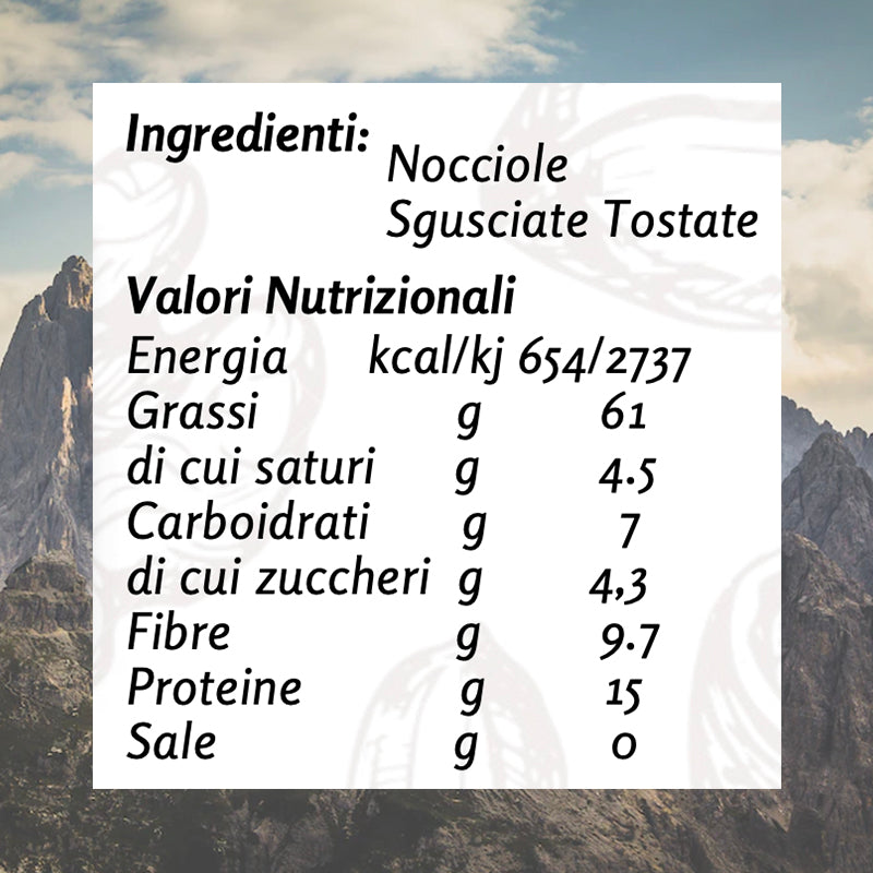 Crema di Nocciole Italiane 100% Naturale - Confezione da 200g
