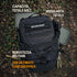 Zaino Duffel Carpfishing 60L Nature Force – Borsa con Sistema a molle e Scomparti Modulari