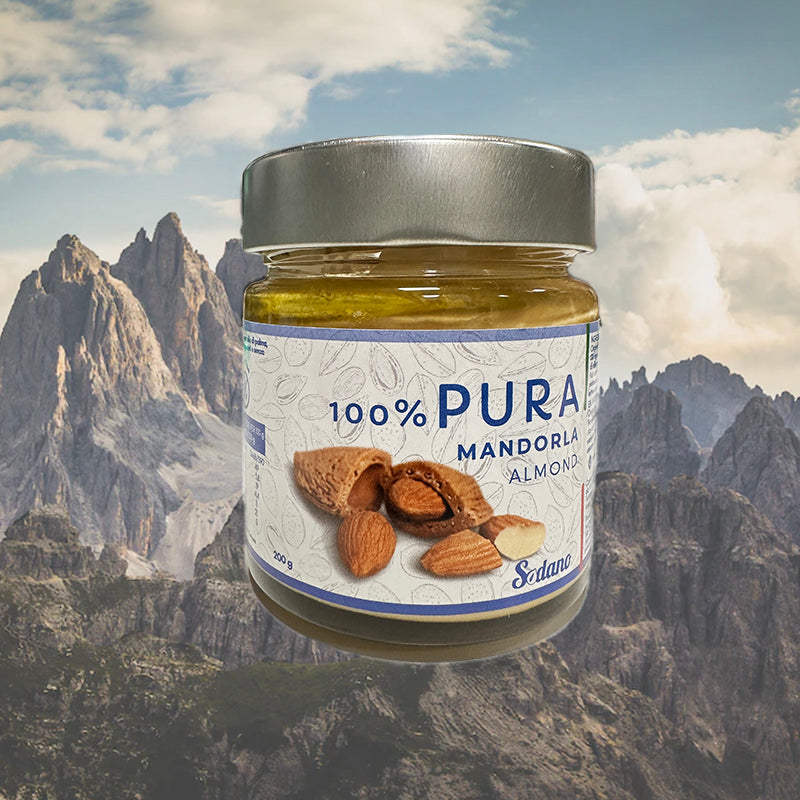 Crema di Mandorle Italiane 100% Naturale - Confezione da 200g
