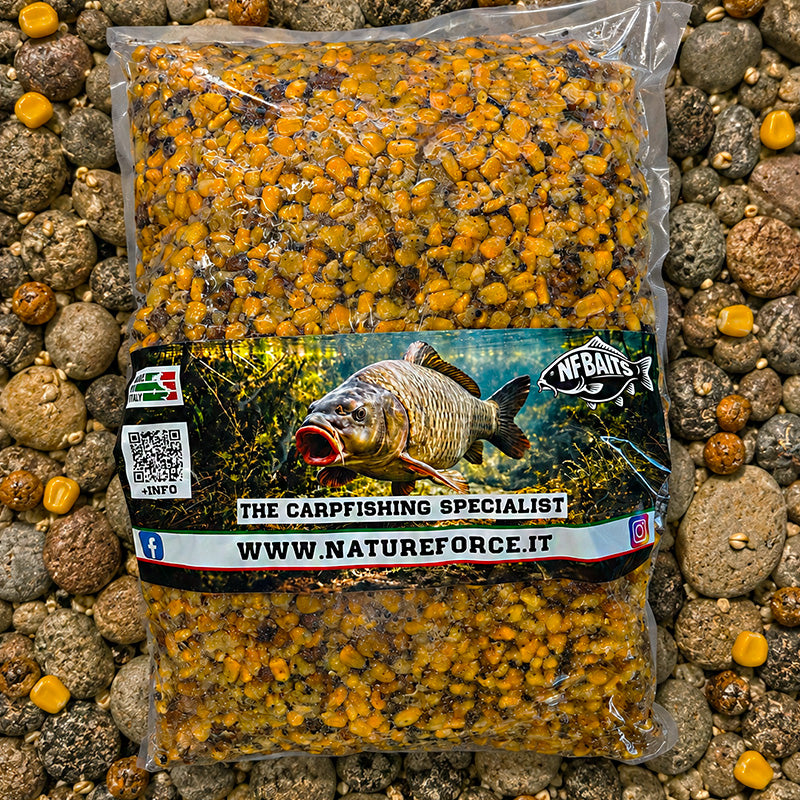 Mix Granaglie NF Baits 5kg (Mais,Tiger Nuts,Canapa)