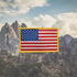 Patch Bandiera Americana Ricamata - Velcro Maschio