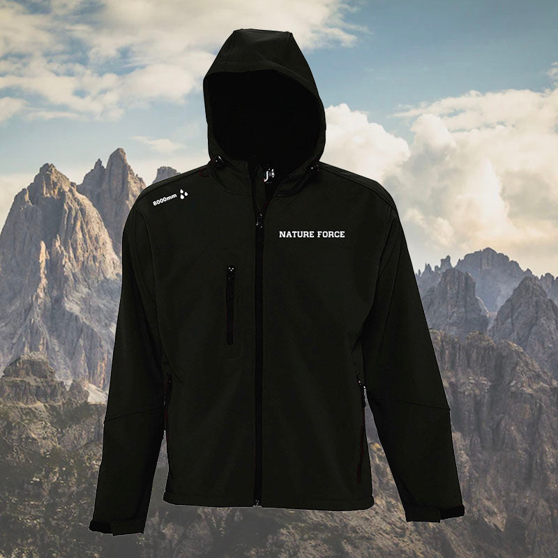 Giacca Lavaredo Softshell con Cappuccio 8000mm
